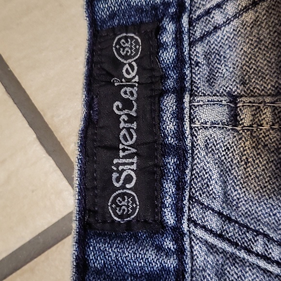 Vintage SilverLake By Wrangler Blue Denim Jeans - Picture 5 of 9
